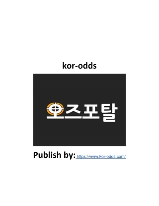 kor odds