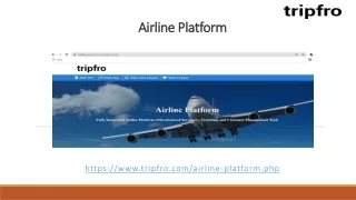 airline platform