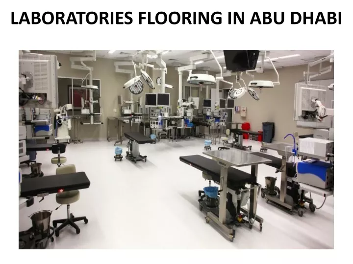 laboratories flooring in abu dhabi