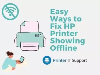 Easy Ways to Fix HP Printer Showing Offline