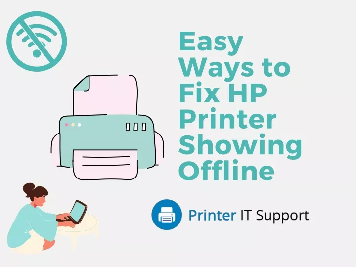 easy ways to fix hp printer showing offline