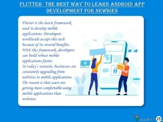 flutter the best way to learn android
