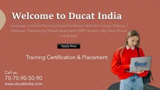 welcome to ducat india