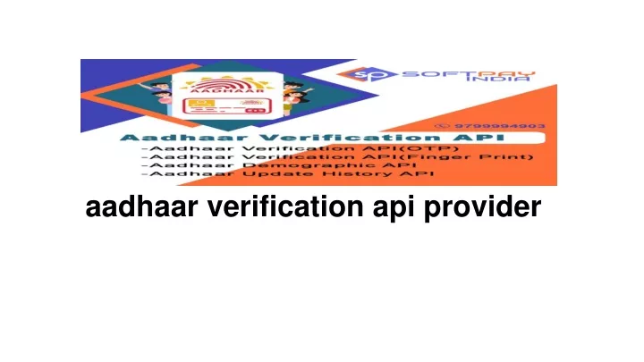 aadhaar verification api provider