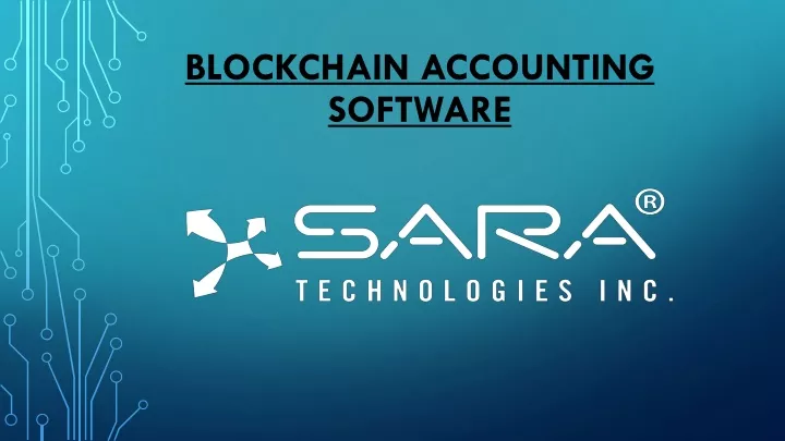 blockchain accounting software