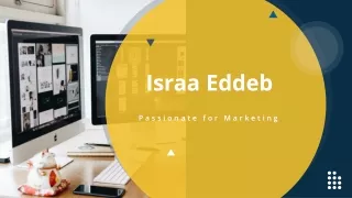 Israa Eddeb Passionate for Marketing
