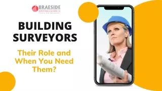 building surveyors