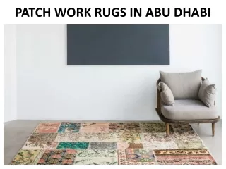 patch work rugs in abu dhabi
