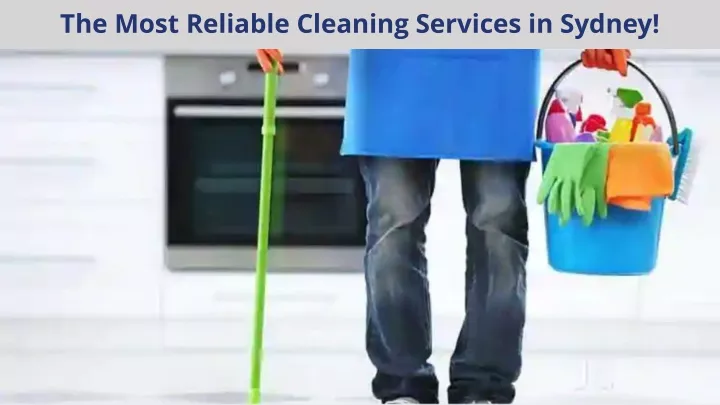 the most reliable cleaning services in sydney