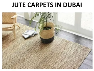 jute carpets in dubai