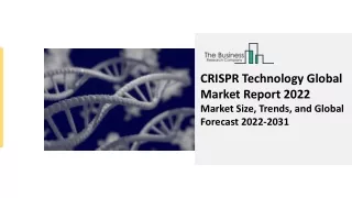 crispr technology global market report 2022