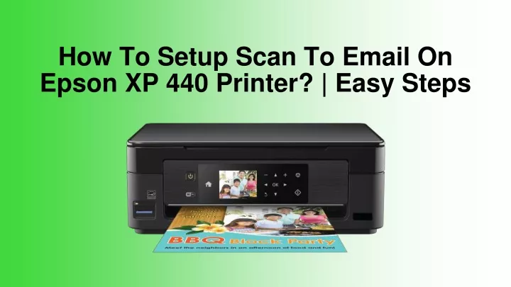 how to setup scan to email on epson xp 440 printer easy steps