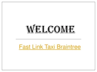welcome