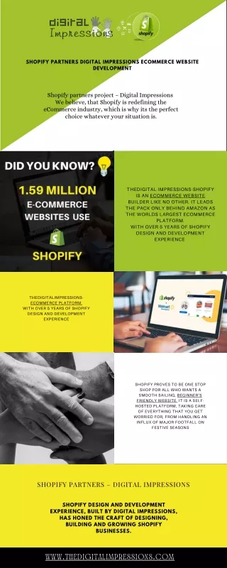 shopify partners digital impressions ecommerce