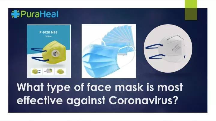 what type of face mask is most effective against coronavirus