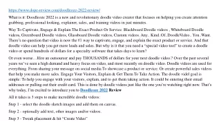https www dope review com doodleoze 2022 review