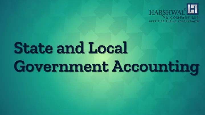 state and local government accounting