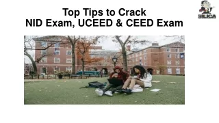 Top Tips to Crack NID Exam, UCEED & CEED Exam