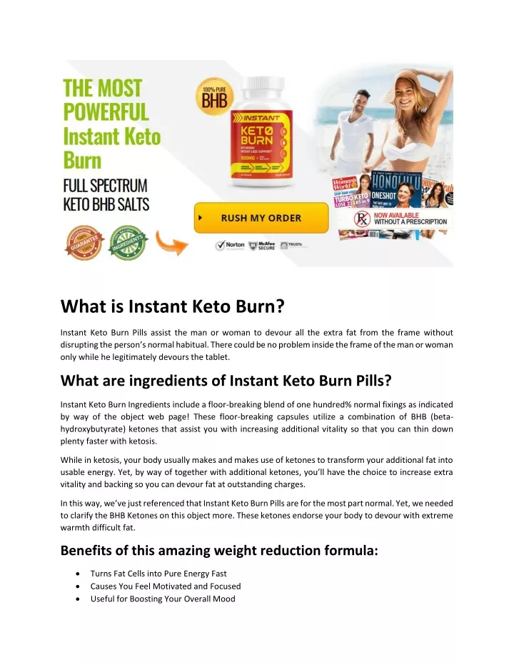 what is instant keto burn