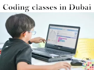 coding classes for kids in dubai