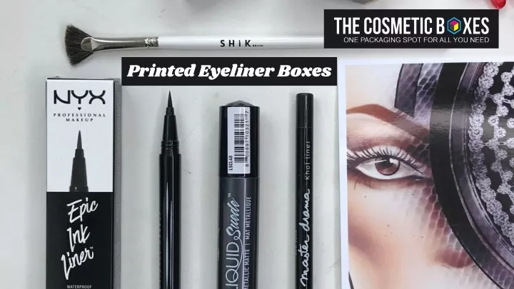 printed eyeliner boxes