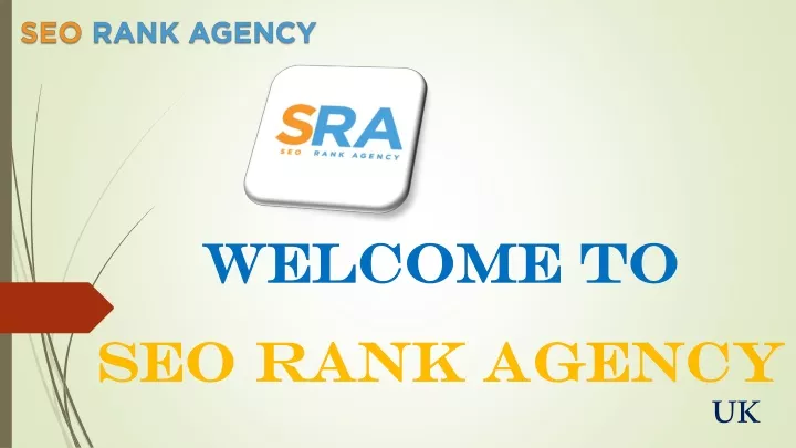 welcome to seo rank agency