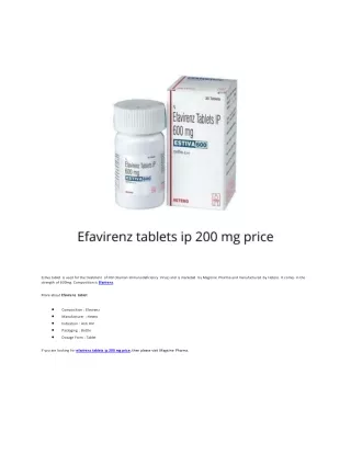 estiva tablet is used for the treatment
