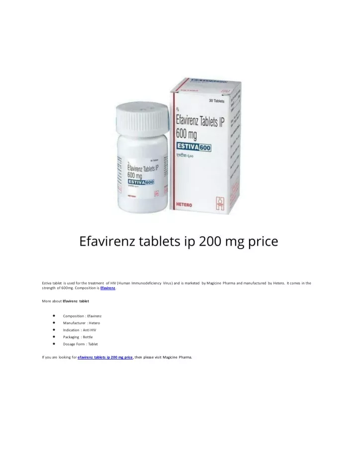 estiva tablet is used for the treatment