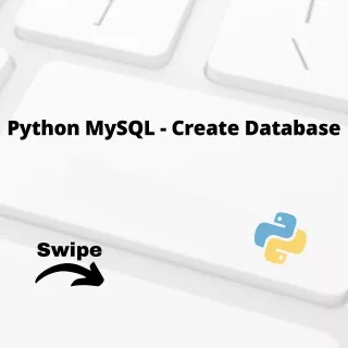 Python MySQL - Create Database