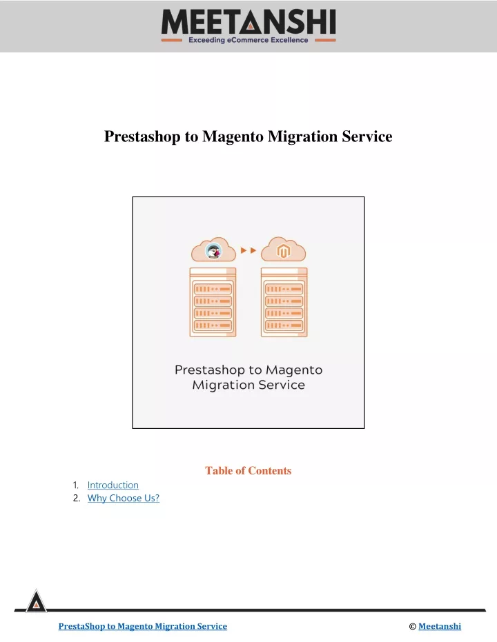 prestashop to magento migration service
