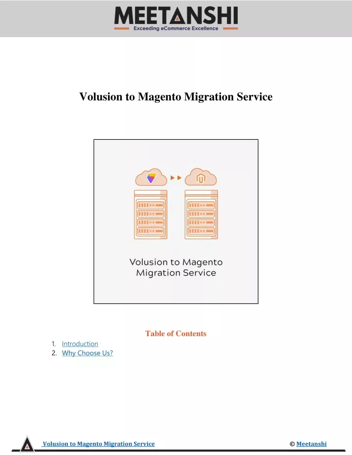 volusion to magento migration service table
