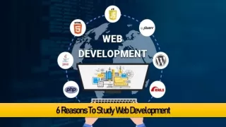 6 Reasons To Study Web Development