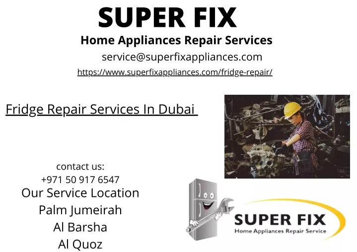 super fix home appliances repair services