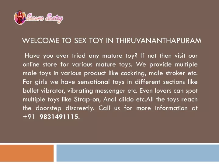 welcome to sex toy in thiruvananthapuram