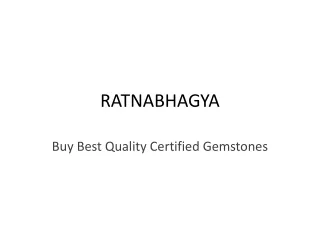 RATNABHAGYA