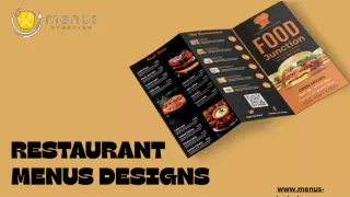 restaurant Food menu design