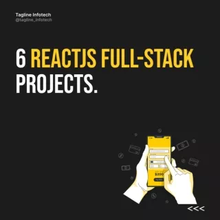 6 ReactJs Full-Stack Projects