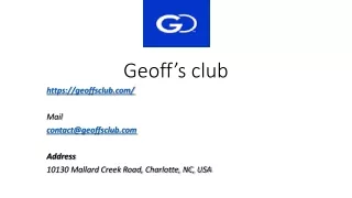 geoff s club