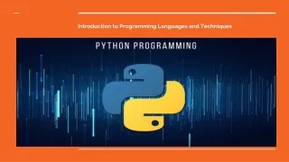 Python Training in Noida