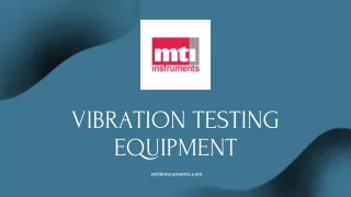 vibration testing equipment