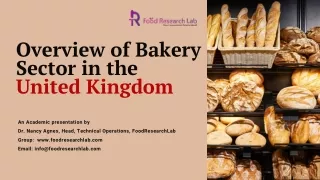 overview of bakery sector in the united kingdom