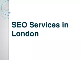 seo services in london
