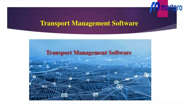 transport management software