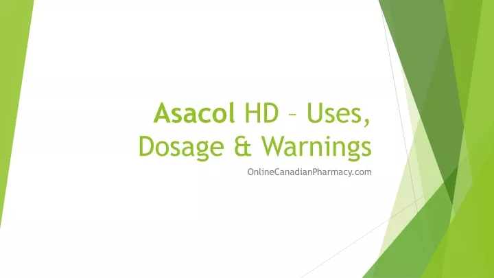 asacol hd uses dosage warnings