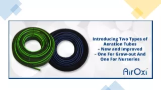 Introducing Two Types of Aeration Tubes-AirOxi Tube