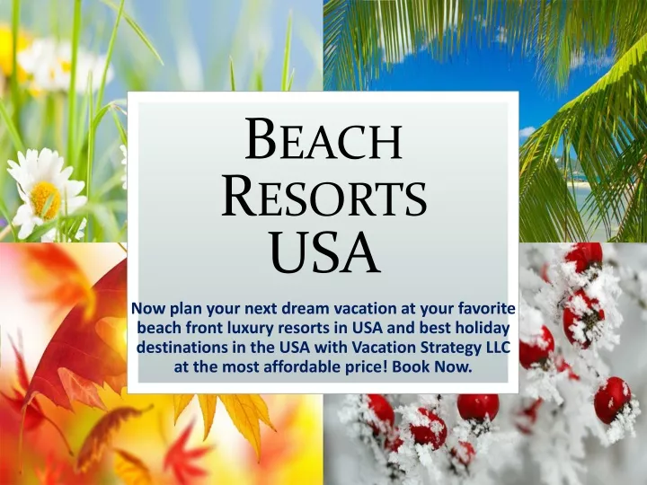 beach resorts usa