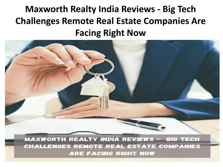 maxworth realty india reviews big tech challenges