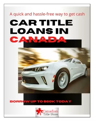 car title loans brampton