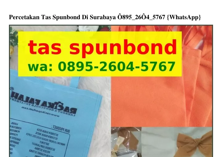 percetakan tas spunbond di surabaya 895 26 4 5767