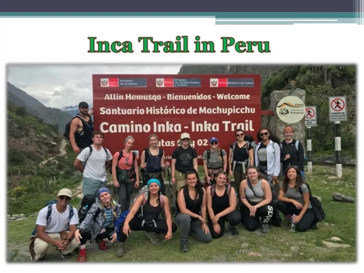 inca trail in peru